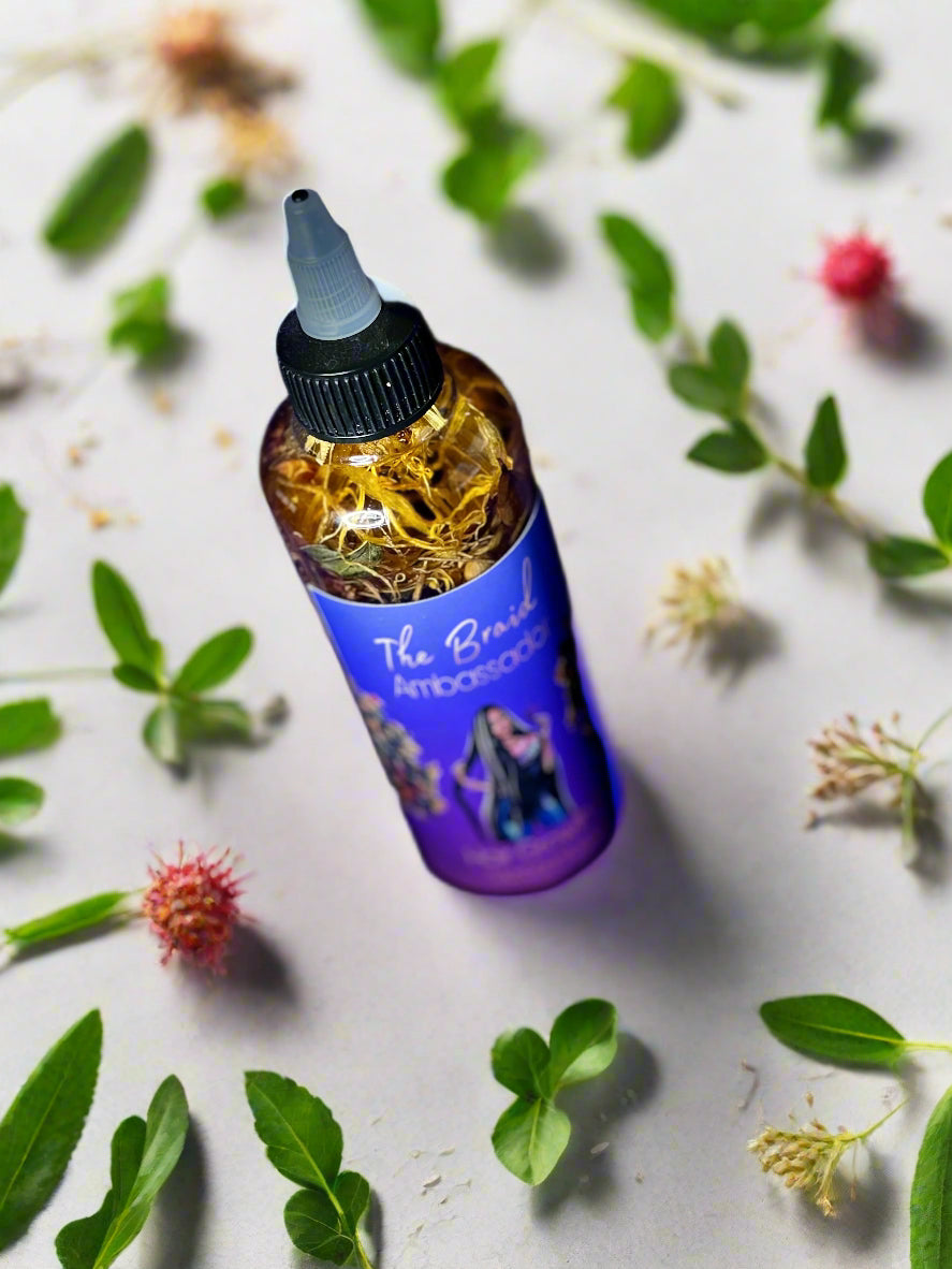 Herbal infused hair growth oil 16oz