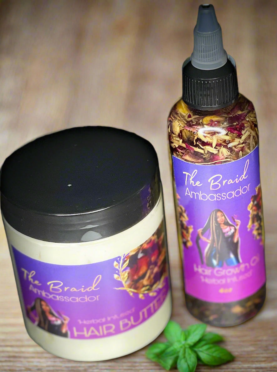 Hair Butter And Oil Bundle