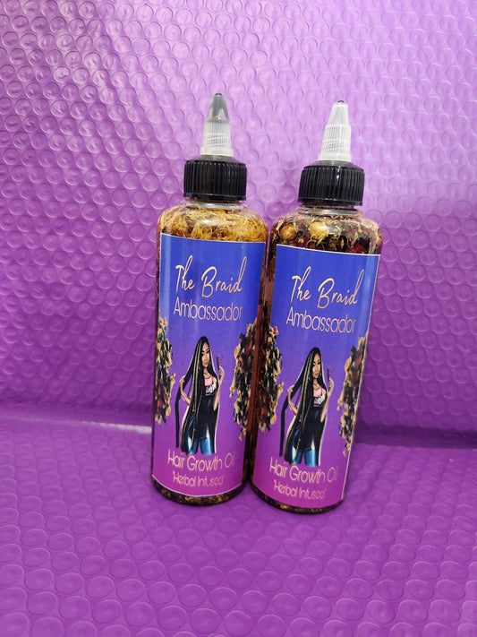 Herbal infused hair growth oil 16oz