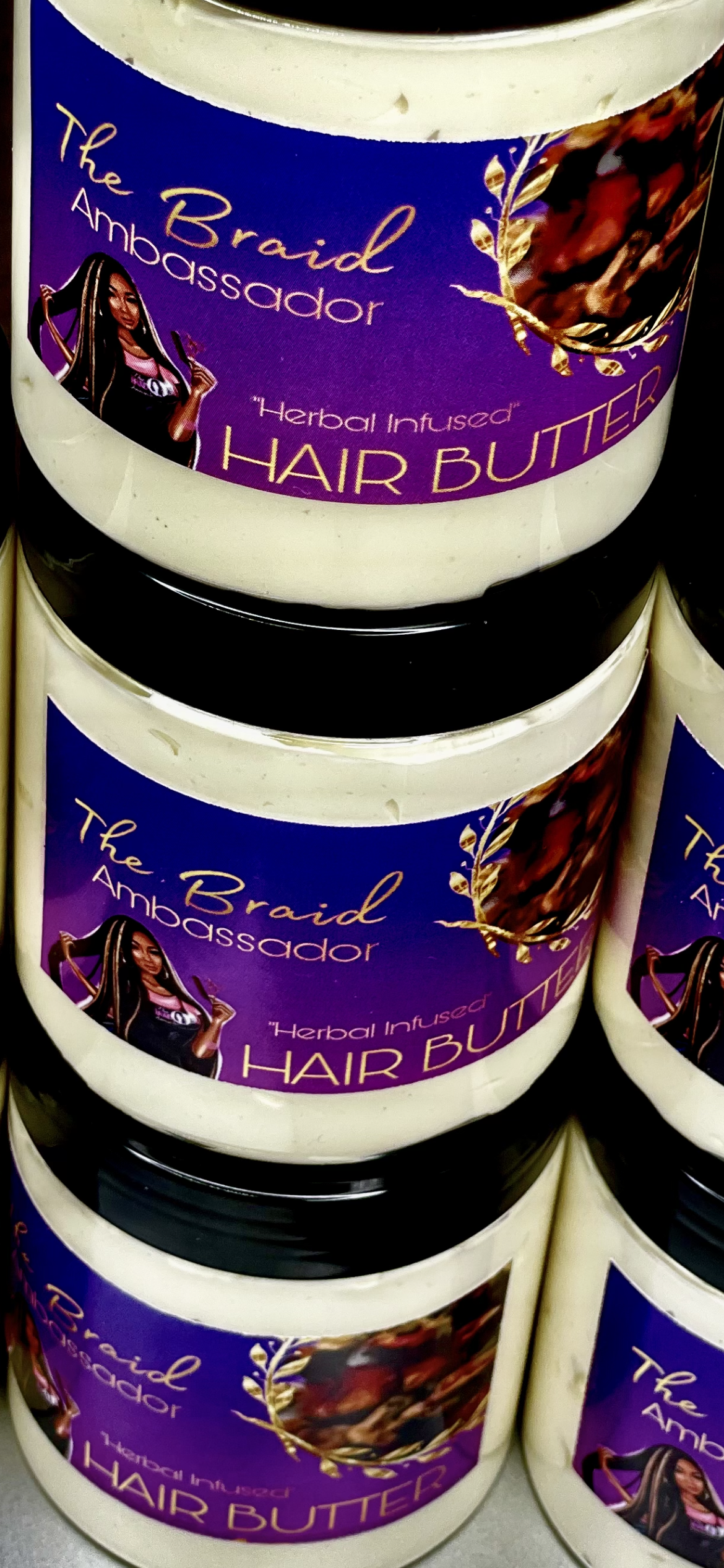 Herb Infused Whipped Hair Butter